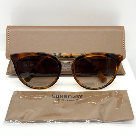Burberry B 4316 3890/13 Havana Gradient Women's Case & Cloth READ - Picture 1 of 9